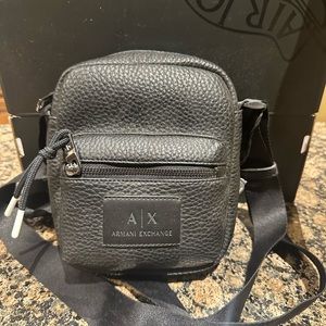 Armani Cross Body Bag - Leather